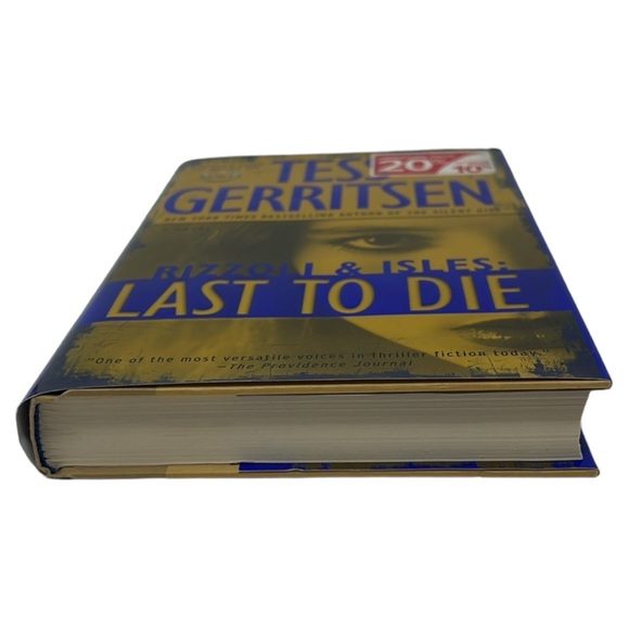 RIZZOLI & ISLES: LAST TO DIE Hardback Book by Tess Gerritsen - Picture 7 of 11
